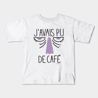 J'avais pu de café Kids T-Shirt